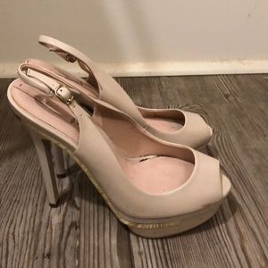 Nude heels